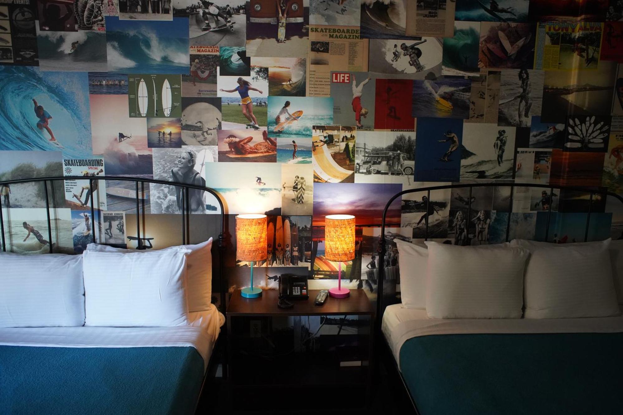 Huntington Surf Inn ハンティントンビーチ エクステリア 写真